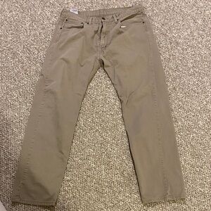 Men's Levi 505 khaki Jeans 36x32